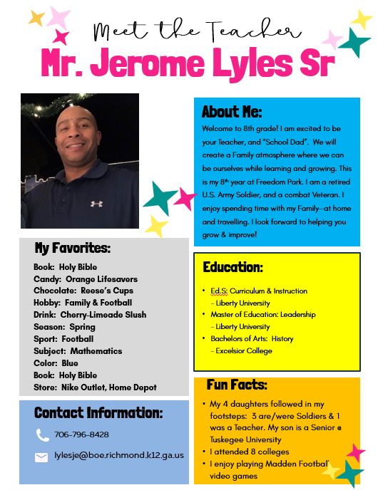 Meet Your Teacher